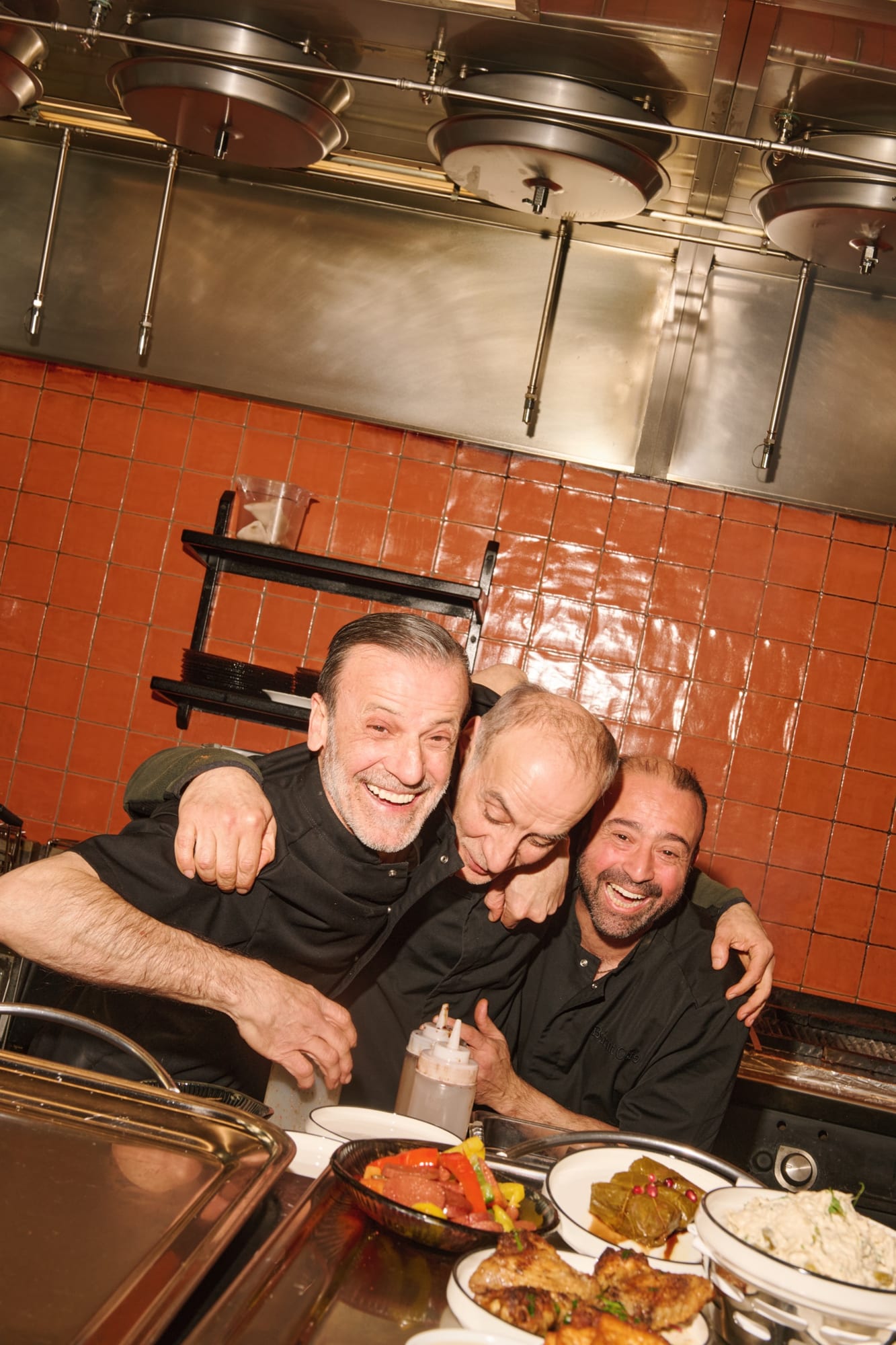 Personalen på Beirut Café, libanesisk restaurang i Stockholm